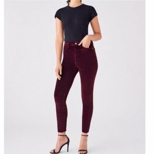 DONATING TODAY (7/7)  DL1961 velvet skinny pant